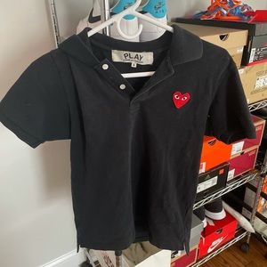 Cdg polo neck shirt